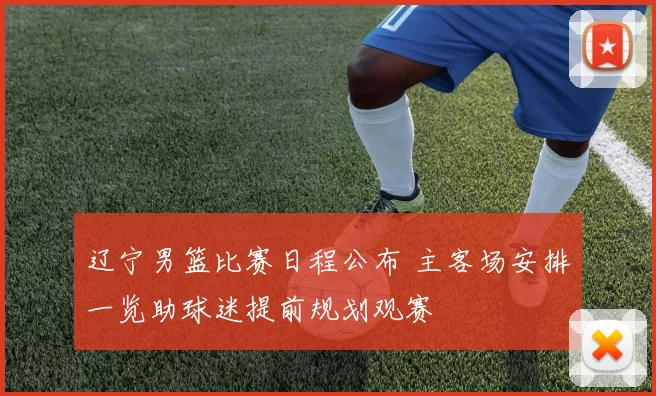 辽宁男篮比赛日程公布 主客场安排一览助球迷提前规划观赛